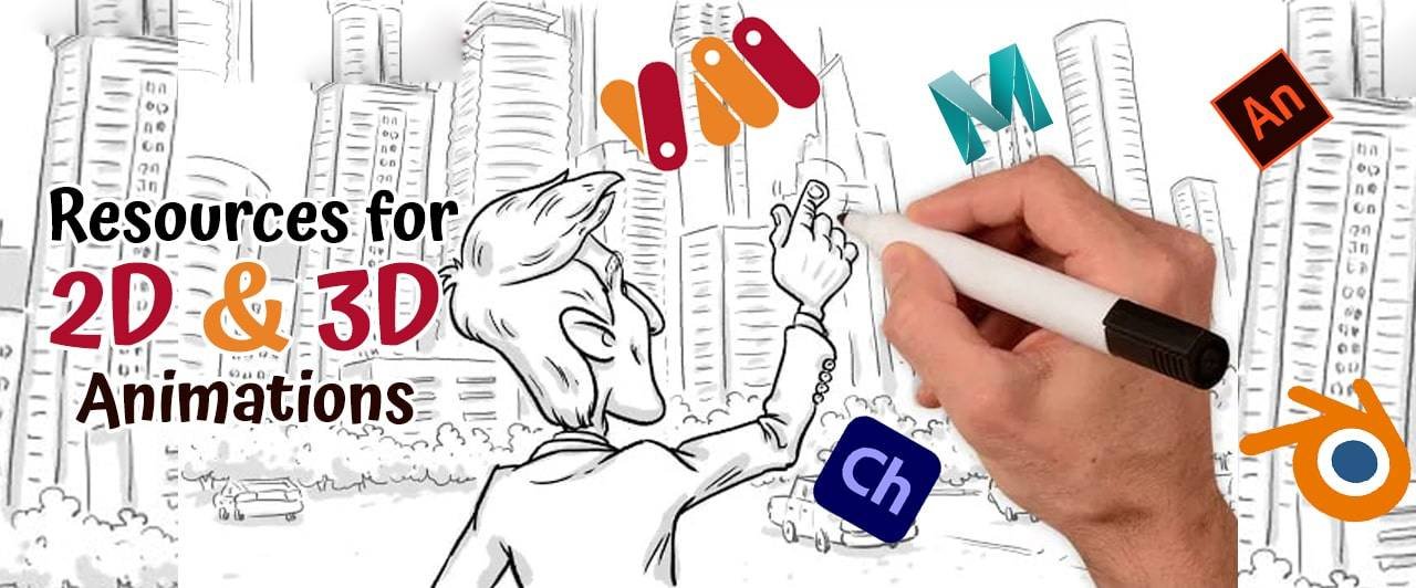 2D and 3d animations