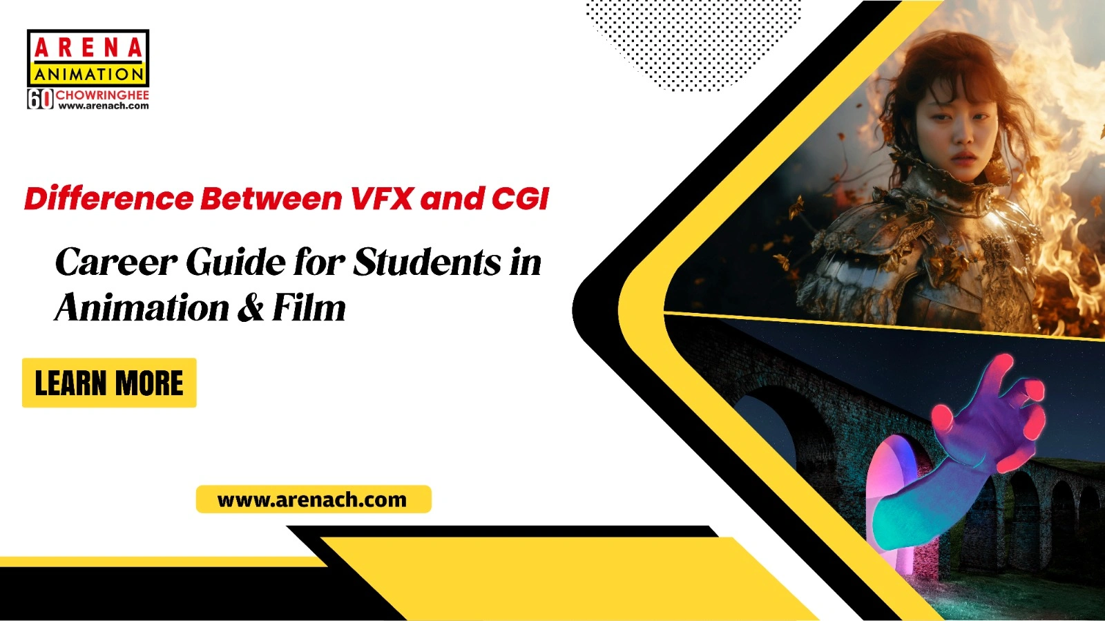 Difference Between VFX and CGI Career Guide for Students in Animation & Film